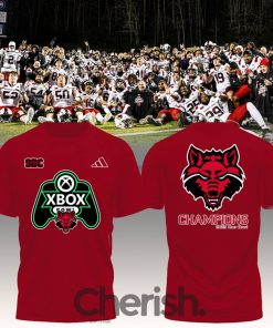 Arkansas State Red Wolves XBOX Bowl Champions 2025 T-Shirt