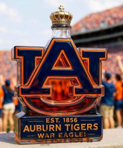 Auburn Tigers ‘War Eagle’ Limited Edition Whiskey Bottle
