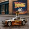 Back to the Future 40th Anniversary DeLorean Whiskey Bottle