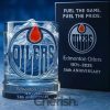Edmonton Oilers 54th ANNIVERSARY Whiskey Glass
