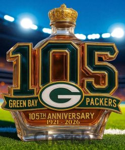 Green Bay Packers 105th Anniversary Limited Edition Whiskey Bottle