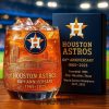 Houston Astros 60th Anniversary Whiskey Glass