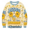 Jesus He Be Makin Lemonade Ugly Christmas Sweater