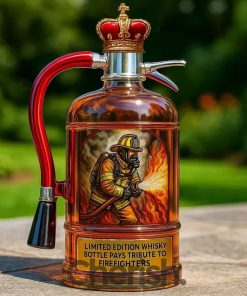 Fire Extinguisher Whisky Bottle Pays Tribute to Firefighters – Limited Edition