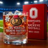 Oklahoma Sooners 130th Anniversary Whiskey Glass
