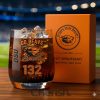 Oklahoma Sooners 130th Anniversary Whiskey Glass