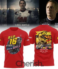 “R.I.P. Greg Biffle Thank You For The Memories” Shirt