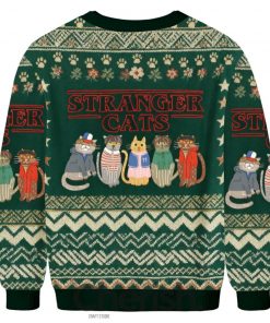 Stranger Cats Ugly Christmas Sweater