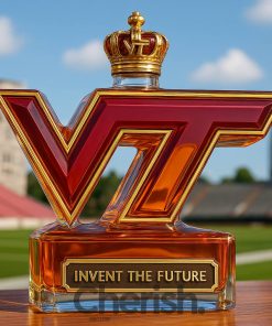 Virginia Tech Hokies ‘Invent The Future’ Limited Edition Whiskey Bottle