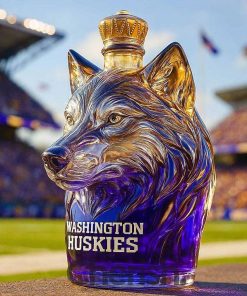 Washington Huskies Whiskey Bottle