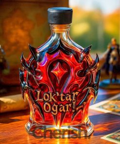 World of Warcraft ‘Lok’tar Ogar!’ Limited Edition Whiskey Bottle