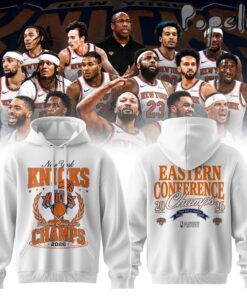 New York Knicks 2026 Eastern Conference Champions Hoodie