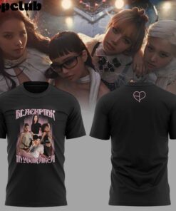 BLACKPINK JUMP POP-UP COLLECTION Combo Black Shirt