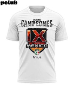 Caudillos de Chihuahua Campeones del Tazón México IX 2026 Shirt