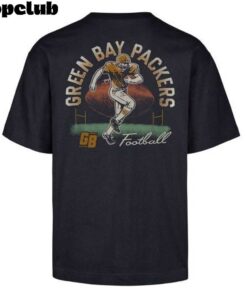Green Bay Packers Classic Game On Foundation T-Shirt