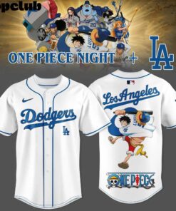 LOS ANGELES DODGERS X ONE PIECE NIGHT 2026 LIMITED EDITION JERSEY