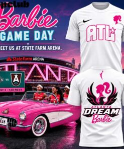 Limited Edition Barbie Game Day Atlanta Dream 2026 Shirt