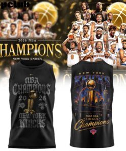Limited Edition New York Knicks 2026 NBA Finals Champions Basketball Jersey