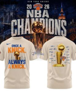 Limited Edition New York Knicks 2026 NBA Finals Champions Shirt