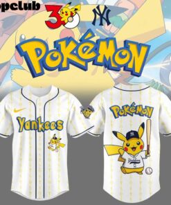 New York Yankees x Pokemon 26 Limited Edition Jersey V3