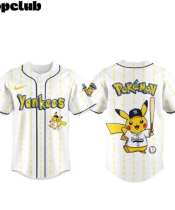 New York Yankees x Pokemon 26 Limited Edition Jersey V3