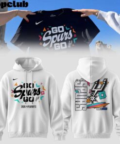 San Antonio Spurs Playoff Fearless Court Energy Hoodie