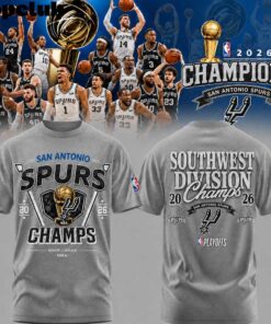San Antonio Spurs 2026 NBA Champions Edition Shirt