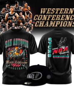 San Antonio Spurs 2026 Western Conference Champions T-shirt