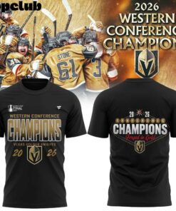 Vegas Golden Knights 2026 NHL Western Conference Champions Limited Shirt Black V4