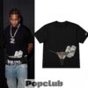 A$AP Rocky At The Fightland Premiere AWGE Money & Leopard Thong T-Shirt