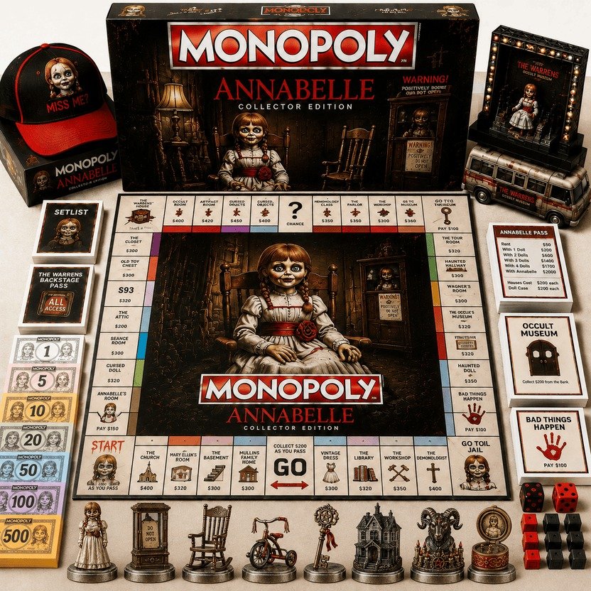 Annabelle Monopoly Board Game – Limited Edition Annabelle Monopoly Board Game – Limited Edition