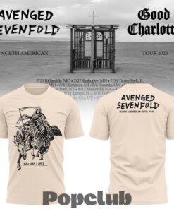 Avenged Sevenfold A7X 2026 North American Tour Shirt Avenged Sevenfold A7X 2026 North American Tour Shirt