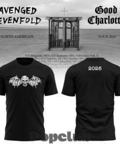 Avenged Sevenfold A7X 2026 North American Tour Shirt