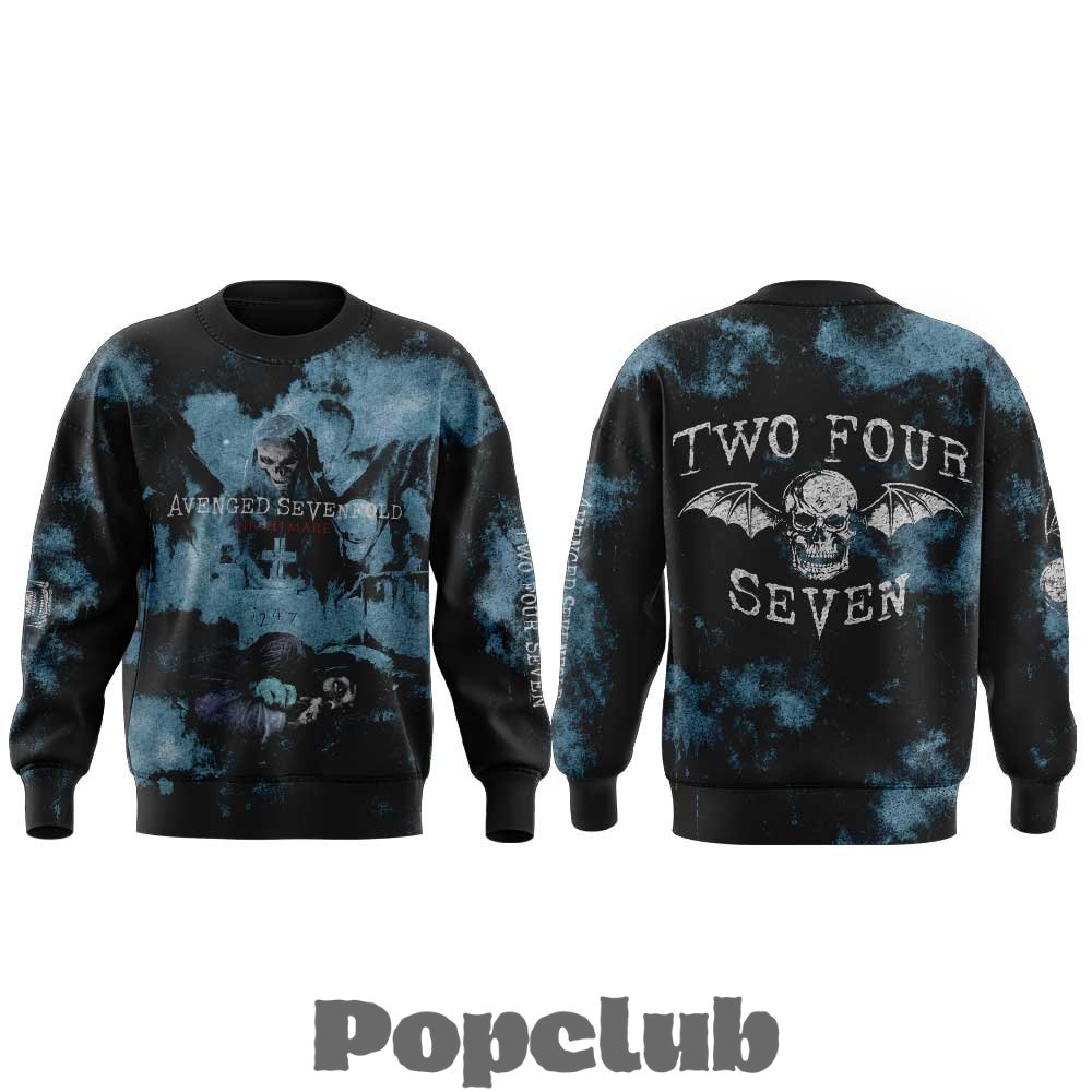 Avenged Sevenfold x 247 Collection Sweatshirt Avenged Sevenfold x 247 Collection Sweatshirt