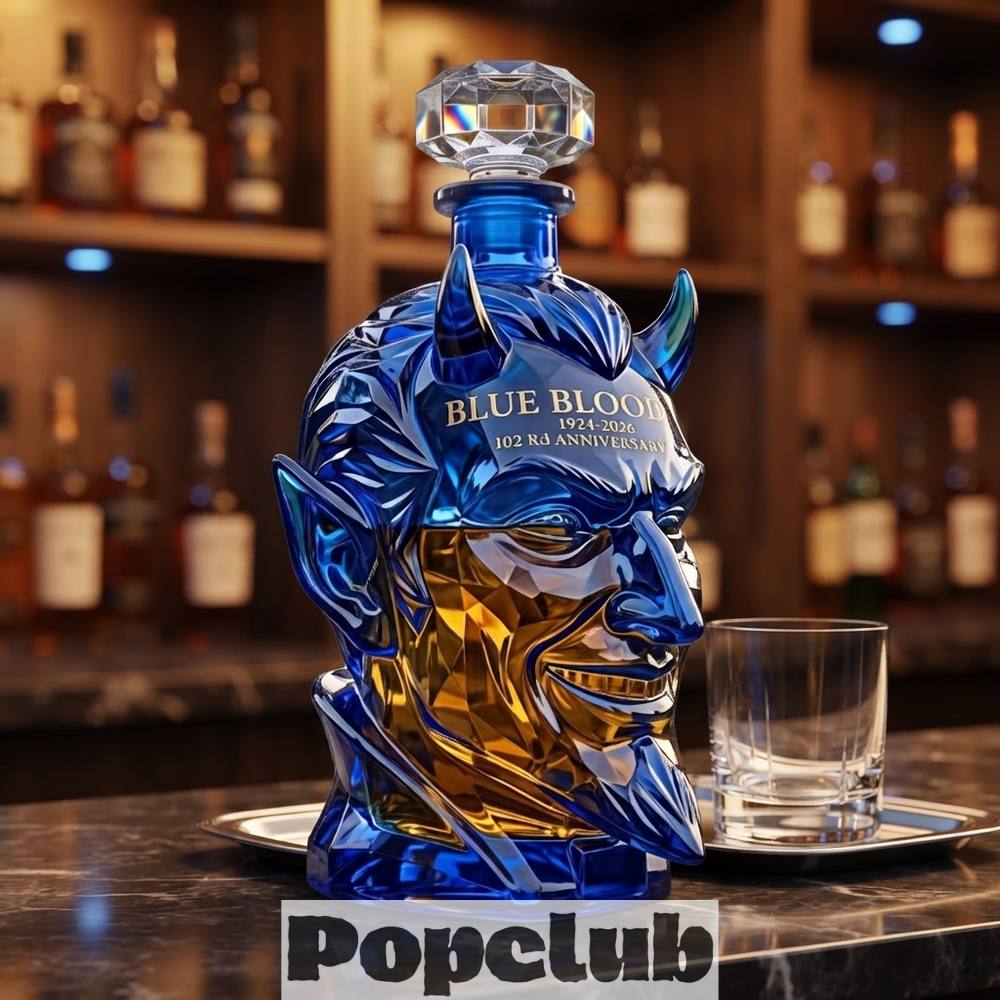 BLUE BLOOD 102rd Anniversary Whiskey Bottle BLUE BLOOD 102rd Anniversary Whiskey Bottle