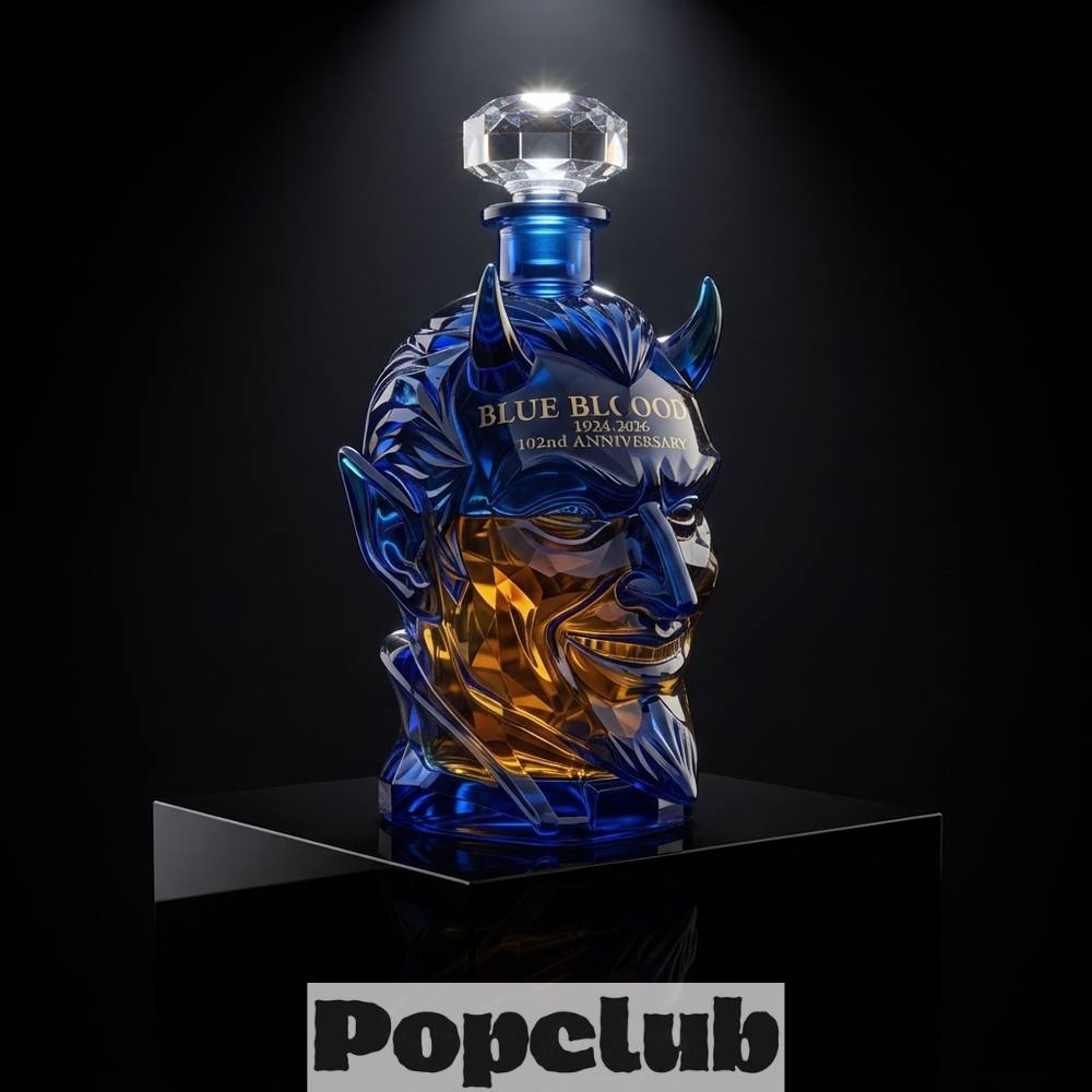 BLUE BLOOD 102rd Anniversary Whiskey Bottle BLUE BLOOD 102rd Anniversary Whiskey Bottle
