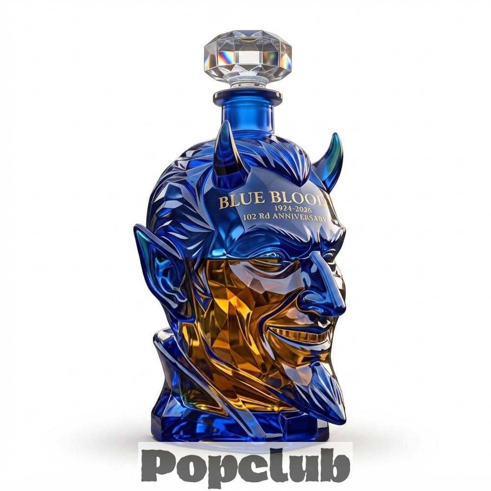 BLUE BLOOD 102rd Anniversary Whiskey Bottle BLUE BLOOD 102rd Anniversary Whiskey Bottle