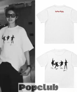 BTS J-HOPE in Paris Human Made Beatles T-Shirt BTS J-HOPE in Paris Human Made Beatles T-Shirt