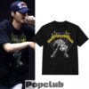 BTS Jungkook 2026 FIFA World Cup Halftime A Bathing Ape Misfits Fiend Skull Shirt BTS Jungkook 2026 FIFA World Cup Halftime A Bathing Ape Misfits Fiend Skull Shirt