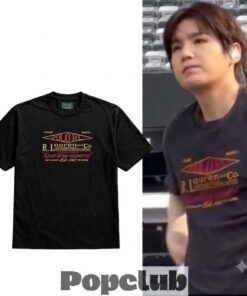 BTS Suga Ralph Lauren Sporting Apparel T-Shirt