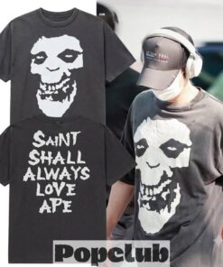 BTS Suga Saint Michael x Bape Shirt