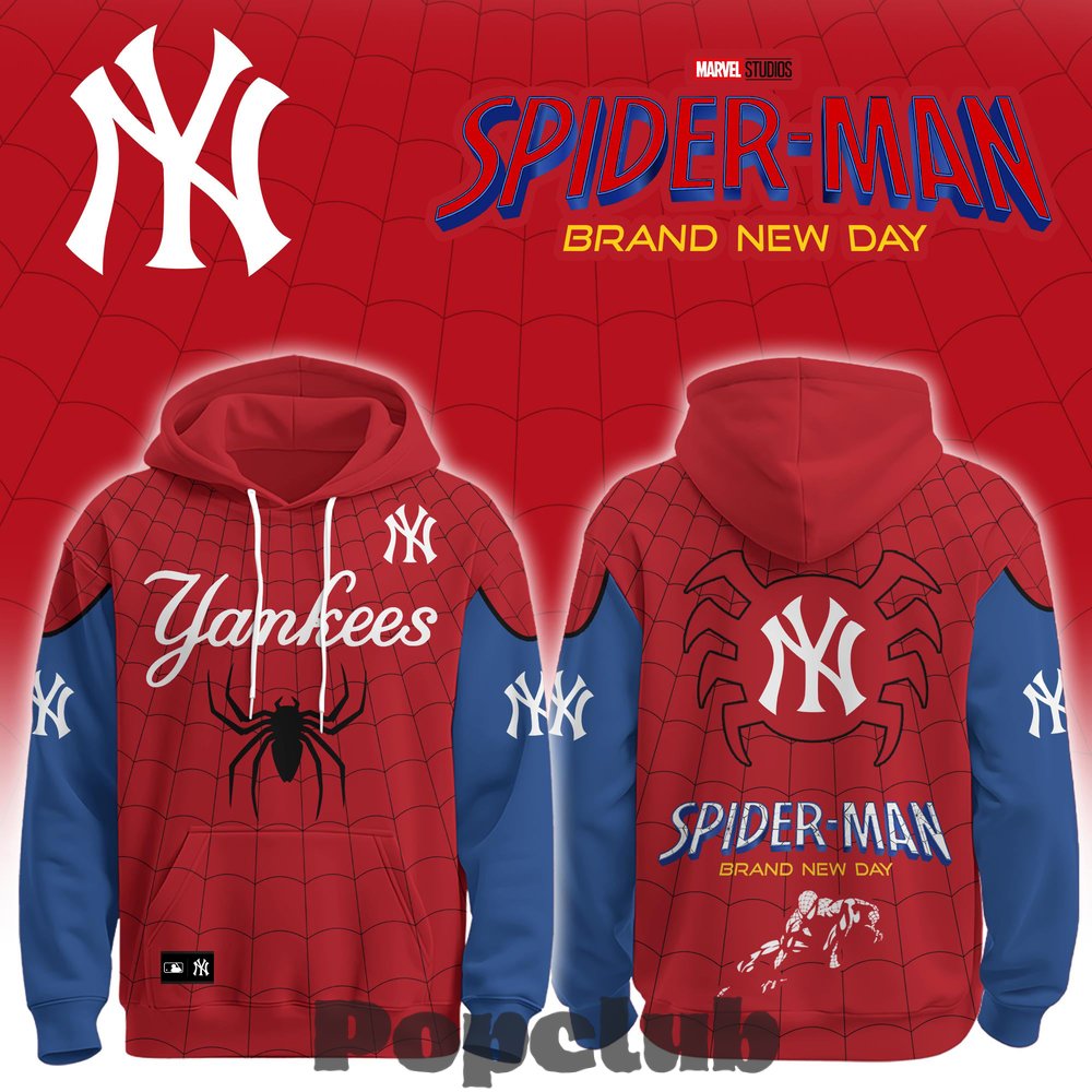 Baseball All Teams x Spider-Man Brand New Day 2026 Hoodie Baseball All Teams x Spider-Man Brand New Day 2026 Hoodie