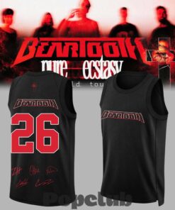 Beartooth “Pure Ecstasy World Tour” 2026 Basketball Jersey