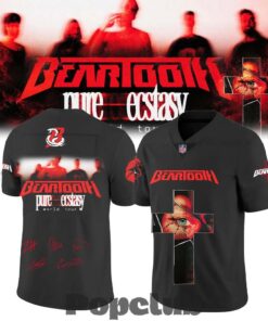 Beartooth “Pure Ecstasy World Tour” 2026 Signed Football Jersey