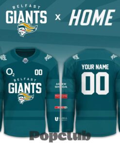 Belfast Giants 2026-27 Custom Home Jersey