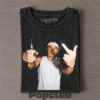 Ben Shelton & Roger Federer 2026 Vintage Drunk Smoke Tee Ben Shelton & Roger Federer 2026 Vintage Drunk Smoke Tee