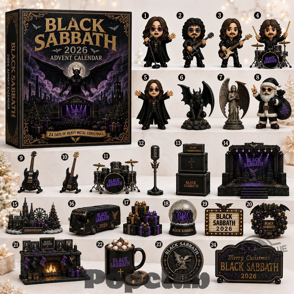 Black Sabbath Advent Calendar 24 Days of Heavy Metal 2026 Black Sabbath Advent Calendar 24 Days of Heavy Metal 2026
