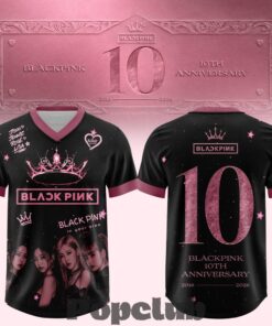Blackpink 10th Anniversary Football Jersey