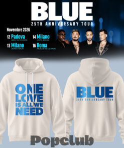 Blue 25th Anniversary Tour Hoodie Blue 25th Anniversary Tour Hoodie