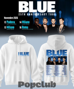 Blue 25th Anniversary Tour Hoodie